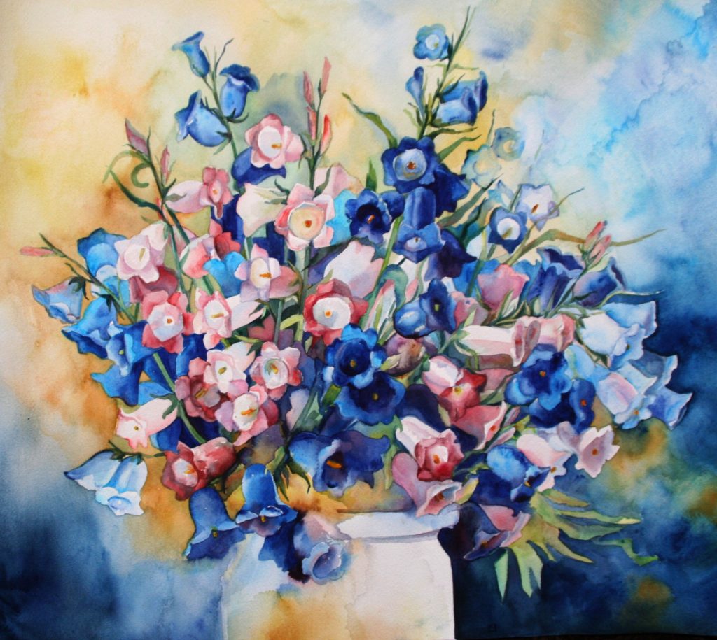 Bluebells watercolour