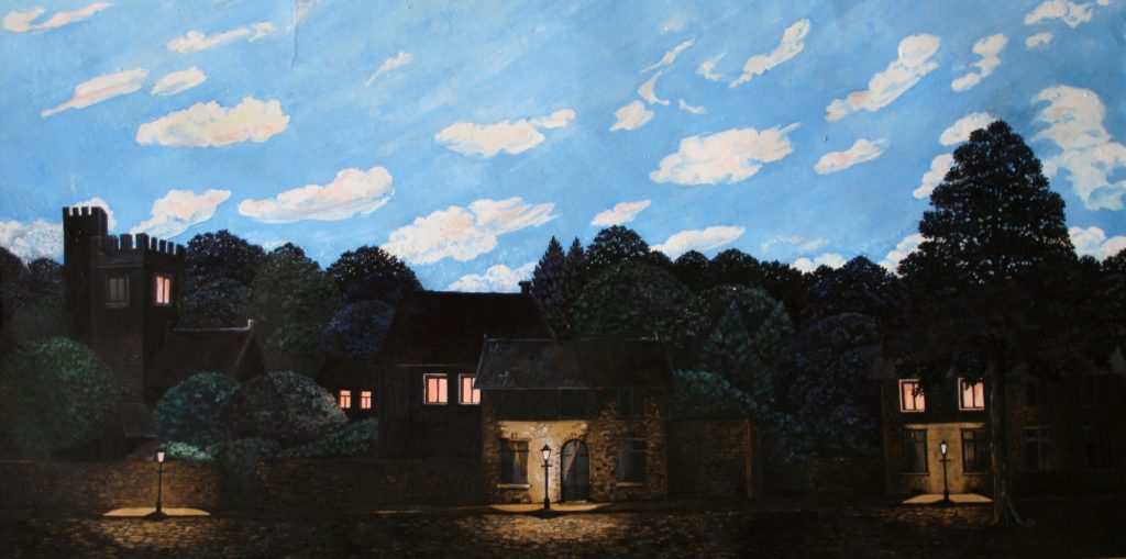 Village Muker watercolour