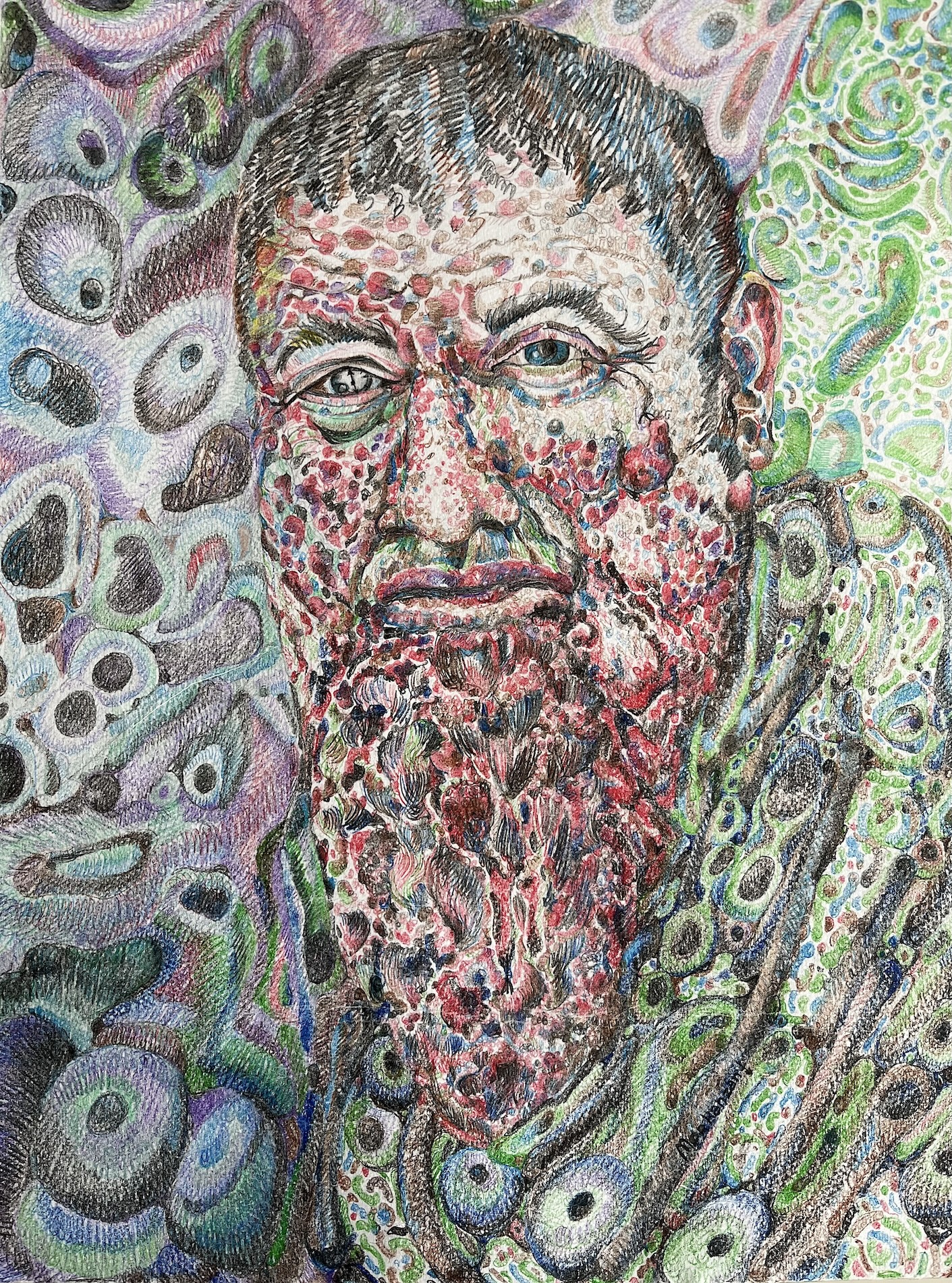 NecroKhan Troll Portrait Ramzan Kad
