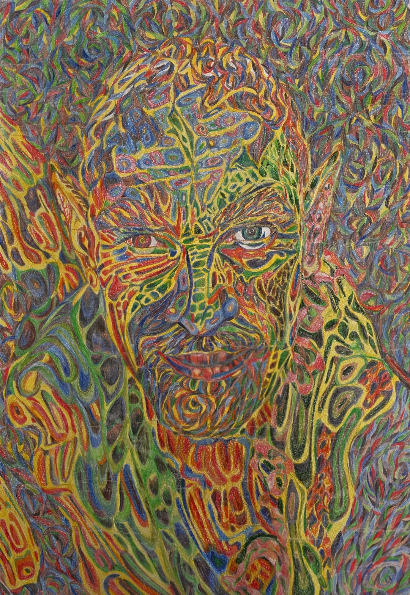 Svetflamante Troll Portrait